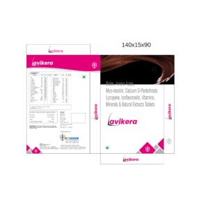 Lavikera (Biotin, Amino Acids, Myo-inositol, Calcium D-Pantothenate, Lycopene, Isoflavonoids, Vitamins, Minerals & Natural Extracts Tablets)