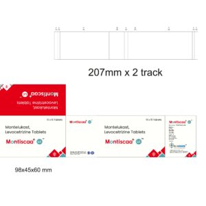 Montiscaa LC – Montelukast & Levocetirizine Tablets (10x15 Tablets)