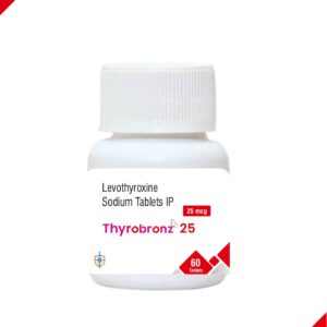 Thyrobronz® – Levothyroxine Sodium Tablets I.P. 25 mcg