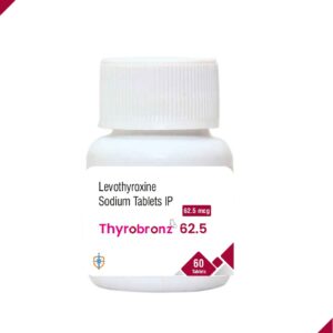 Thyrobronz® – Levothyroxine Sodium Tablets I.P. 62.5 mcg