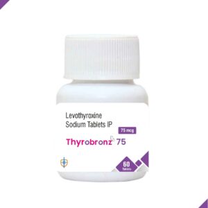 Thyrobronz® – Levothyroxine Sodium Tablets I.P. 75 mcg