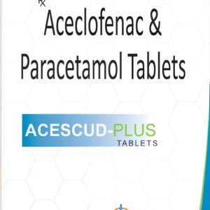ACESCUD-PLUS Tablets (Aceclofenac 100 mg + Paracetamol 325 mg)