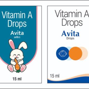 Avita Vitamin A Drops 15ml | Vitamin A Oral Drops for Infants & Children | Supports Healthy Vision, Growth & Immunity